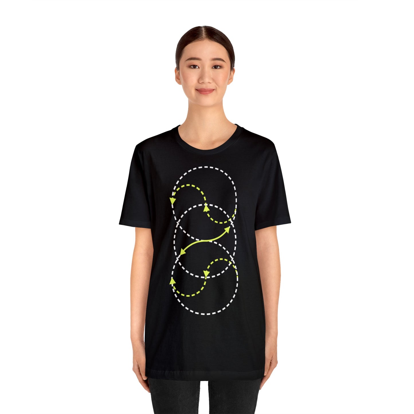 Hufschlagfigur – Unisex T-Shirt