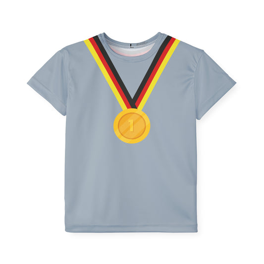 Kids Gold-Medaillen Sport Jersey