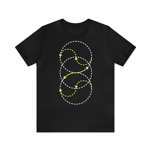 Hufschlagfigur – Unisex T-Shirt