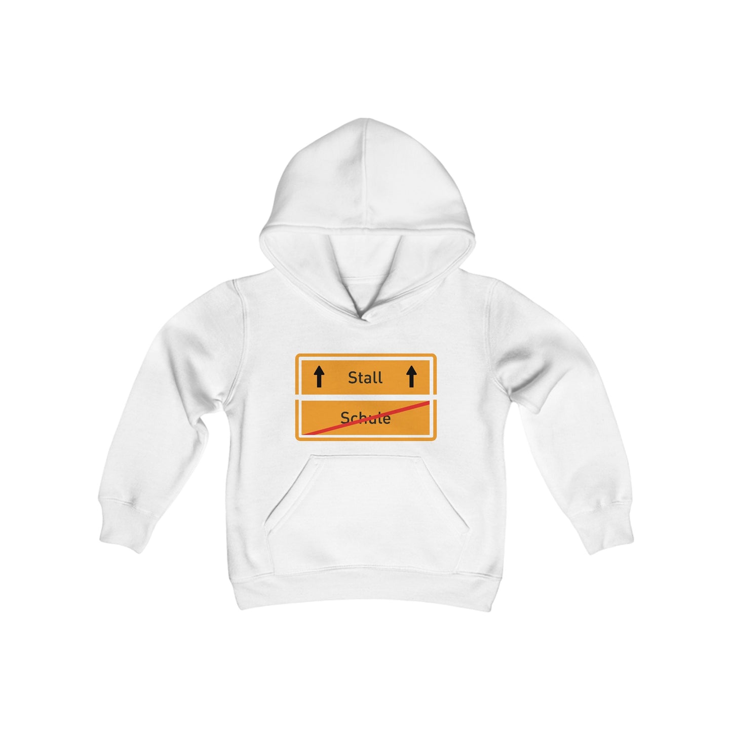 Ab in den Stall - Kids Hoodie