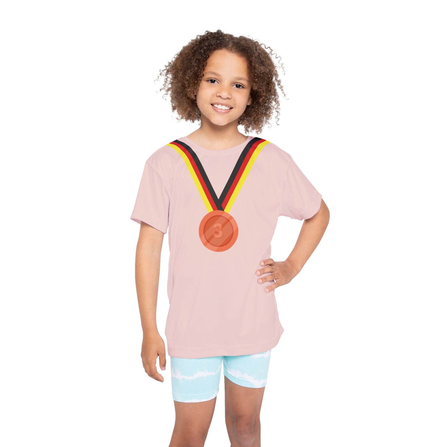 Kids Bronze-Medaillen Sport Jersey