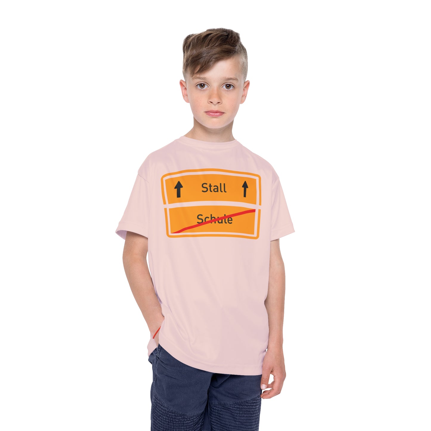 Ab in den Stall – Kids T-Shirt