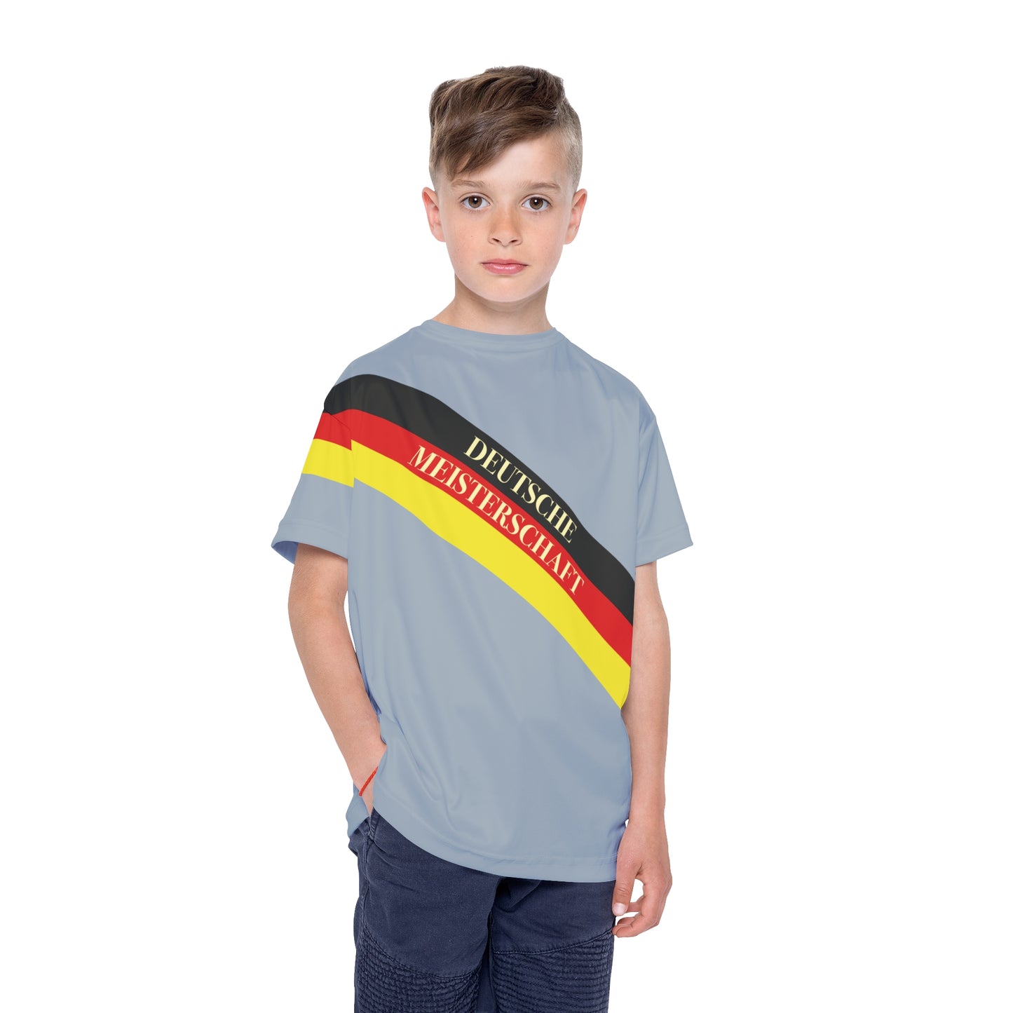 Kids Deutsche-Meisterschaft Sport Jersey