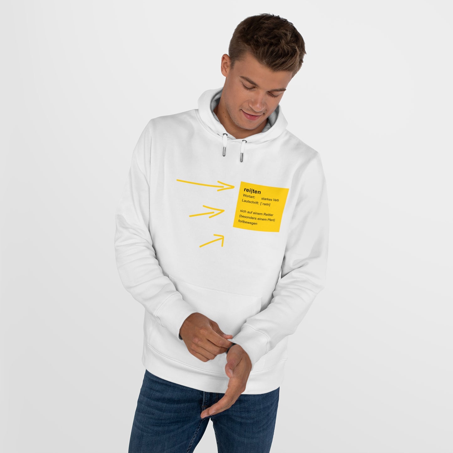 Duden rei|ten Hooded Sweatshirt