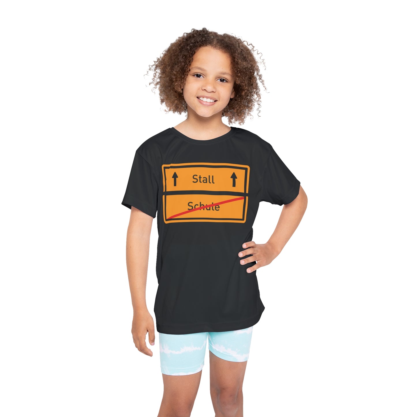 Ab in den Stall – Kids T-Shirt